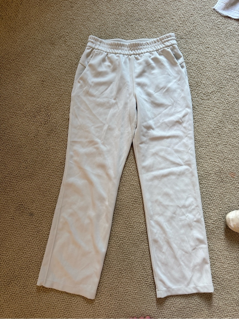 lululemon athletica Light Gray Track Joggers